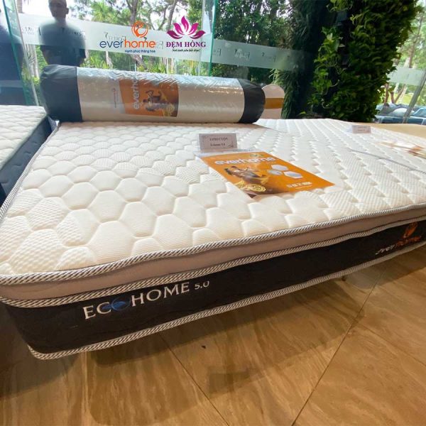 Mẫu đệm lò xo túi cuộn Ecohome 5.0 thực tế